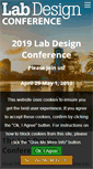 Mobile Screenshot of labdesignconference.com