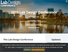 Tablet Screenshot of labdesignconference.com